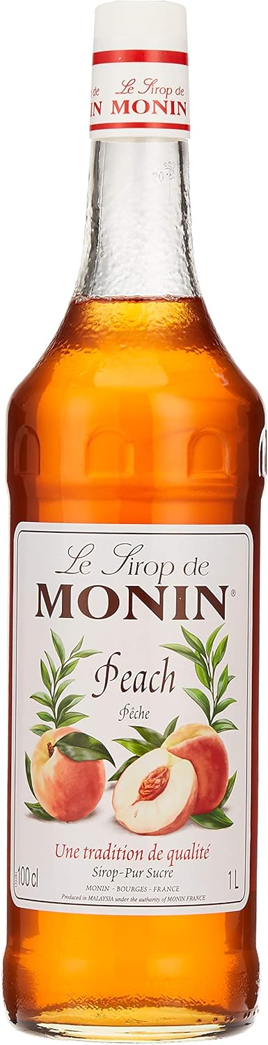 MONIN Peach Syrup 70cl | Discount Cream