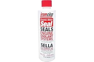 Irontite Ceramic Motor Seal - Engine Cooling System Sealer for Head Gaskets, Radiators, Leaks, & Cracks - Prevents Corrosion & Rust, Improves Cooling Performance, Stops Overheating & Coolant Loss
