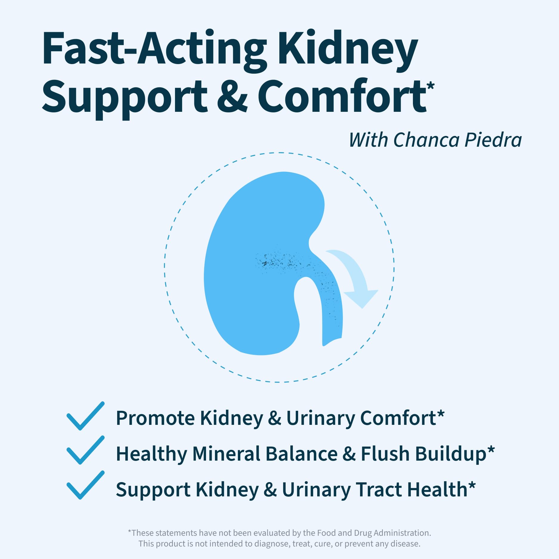 Renavive - Natural Kidney Cleanse | Eliminate & Protect Against Kidney Stones | Flush Impurities & Clear System | Support Kidney Health & Function | Chanca Piedra, Celery Seed & More | 60 Capsules