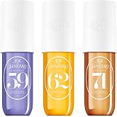 Sol de Janeiro Vanilla Lovers Perfume Mist Bundle - Cheirosa 62, 71, &amp; 59 | Set of 3 Cheirosa Perfume Mists, 3 fl oz. each