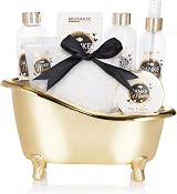 BRUBAKER Danke Mama 8pc Luxury Bath Shower Set Rose Vanilla Scent Gift Tub view 6