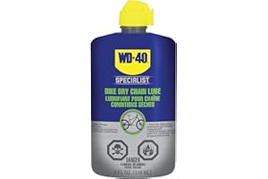 WD-40 Specialist Bike | Dry Chain Lubricant, 118ml | Formulated for The Best Protection in Dry and Dusty Conditions | 3002 | 