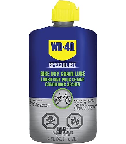 WD-40 Specialist Bike Wet Chain Lubricant for Extreme Conditions