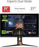 ASUS ROG Swift 360Hz PG27AQN 27 Inch QHD NVIDIA G-SYNC Esports Monitor view 3