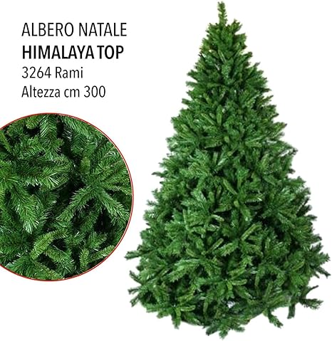 Albero Di Natale 300 Cm.New Mall Albero Di Natale 300 Cm Artificiale Verde Super Folto Mt 3 Realistico Amazon It Casa E Cucina