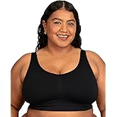 Fruit of The Loom Womens Fit for Me Collection: Plus Size Seamless Wireless Bra - Luxurious Blend for Ultimate Comfort