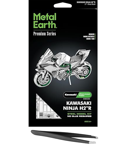 Amazon.com: Metal Earth Premium Series Kawasaki Ninja Motorcycle