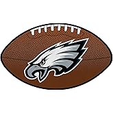 NFL Philadelphia Eagles Football-Shaped Pennant– Premium Felt Wall Banner Sign by Rico Industries- USA Made NFL Football Banner- Fan Décor for the Man Cave, Game Room, Dorm