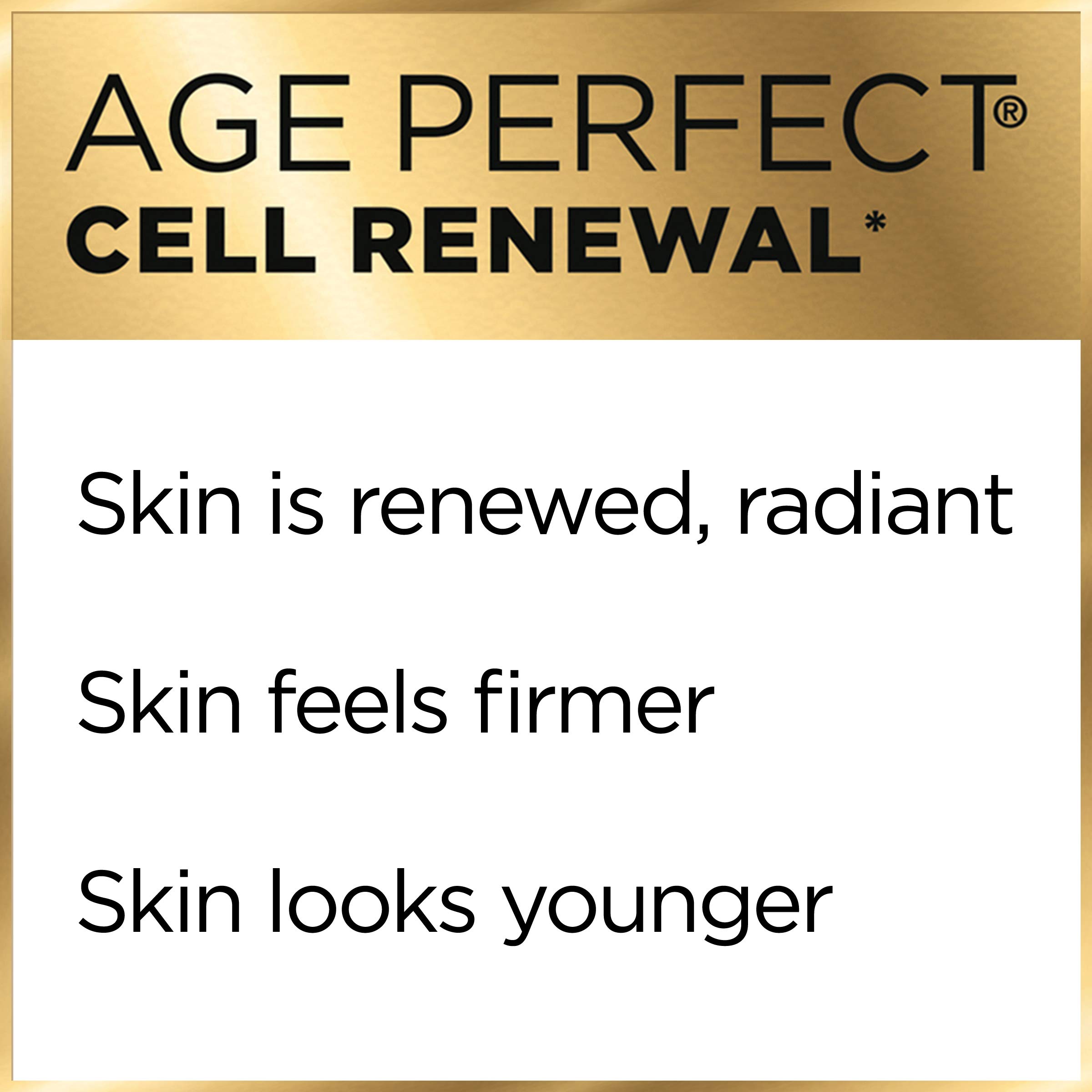 L'Oreal Paris Skincare Age Perfect Cell Renewal Golden Face Anti-Aging Serum, 1 Ounce