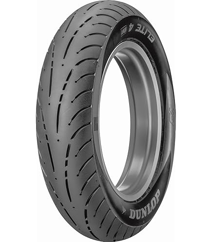 DUNLOP ELITE 4 130/70-18 MC 63H タイヤ Amazon.com: Dunlop Elite 4 Front Motorcycle Tire 130/70R-18