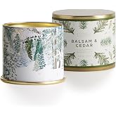 Illume Noble Holiday Collection Balsam &amp; Cedar Vanity Tin, 11.8 oz Candle (45250072000)
