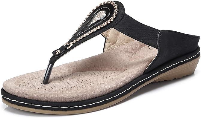 comfortable slip on sandals