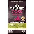 Wellness CORE Grain-Free High-Protein Small Breed Dry Dog Food, Natural Ingredients, Made in USA with Real Meat (Adult, Healthy Weight, 12-Pound Bag)