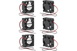 AITIAO 6pcs 3010 12V DC Brushless Cooling Fan 30x30x10mm Mini Quiet Cooling Fan for DIY 3D Printer Extruder Hotend V6 V5 Computer Fan