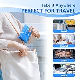 TenFans Toilet Seat Covers 60 Pack XL Flushable Biodegradable Biodegradable view 4