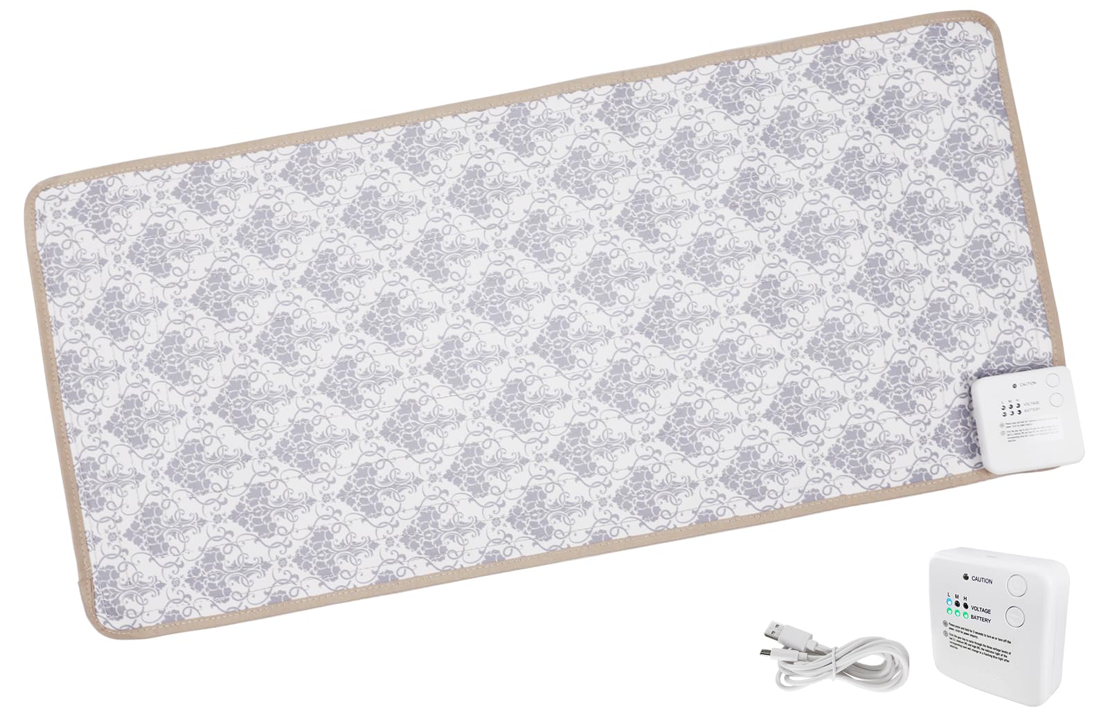 Photo 1 of DOGNESS Rechargeable Pet Shock Mat, 31"x15" Safe Cat Repellent Mat Electronic Training Pads Keep Dogs and Cats Off Couch, Bed, Indoor Cat Deterrent Mat (Elegant Printing)