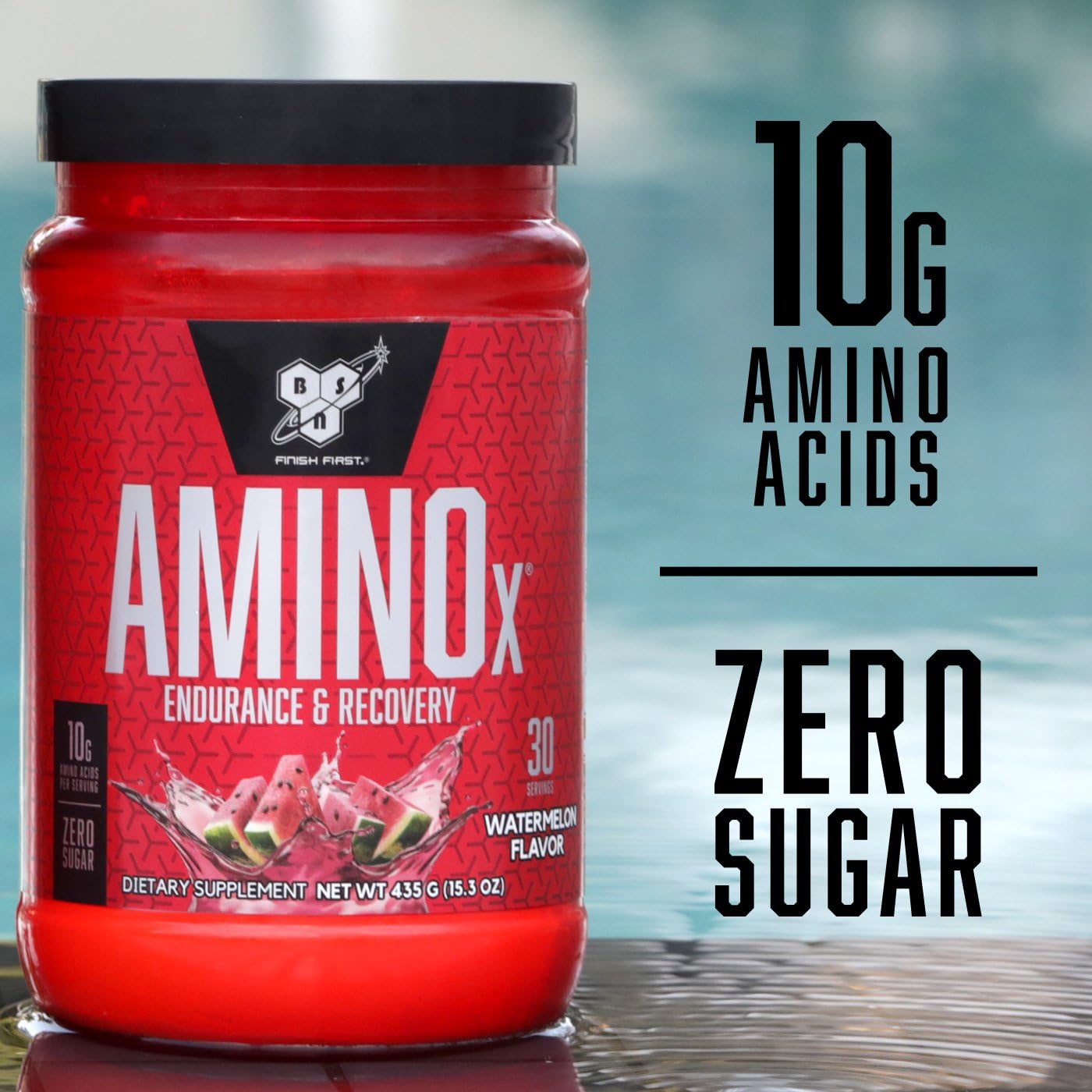 BSN Amino X Muscle Recovery & Endurance Powder with BCAAs, 10 Grams of Amino Acids, Keto Friendly, Caffeine Free, Flavor: Fruit Punch, 30 Servings (Packaging May Vary): Health & Personal Care