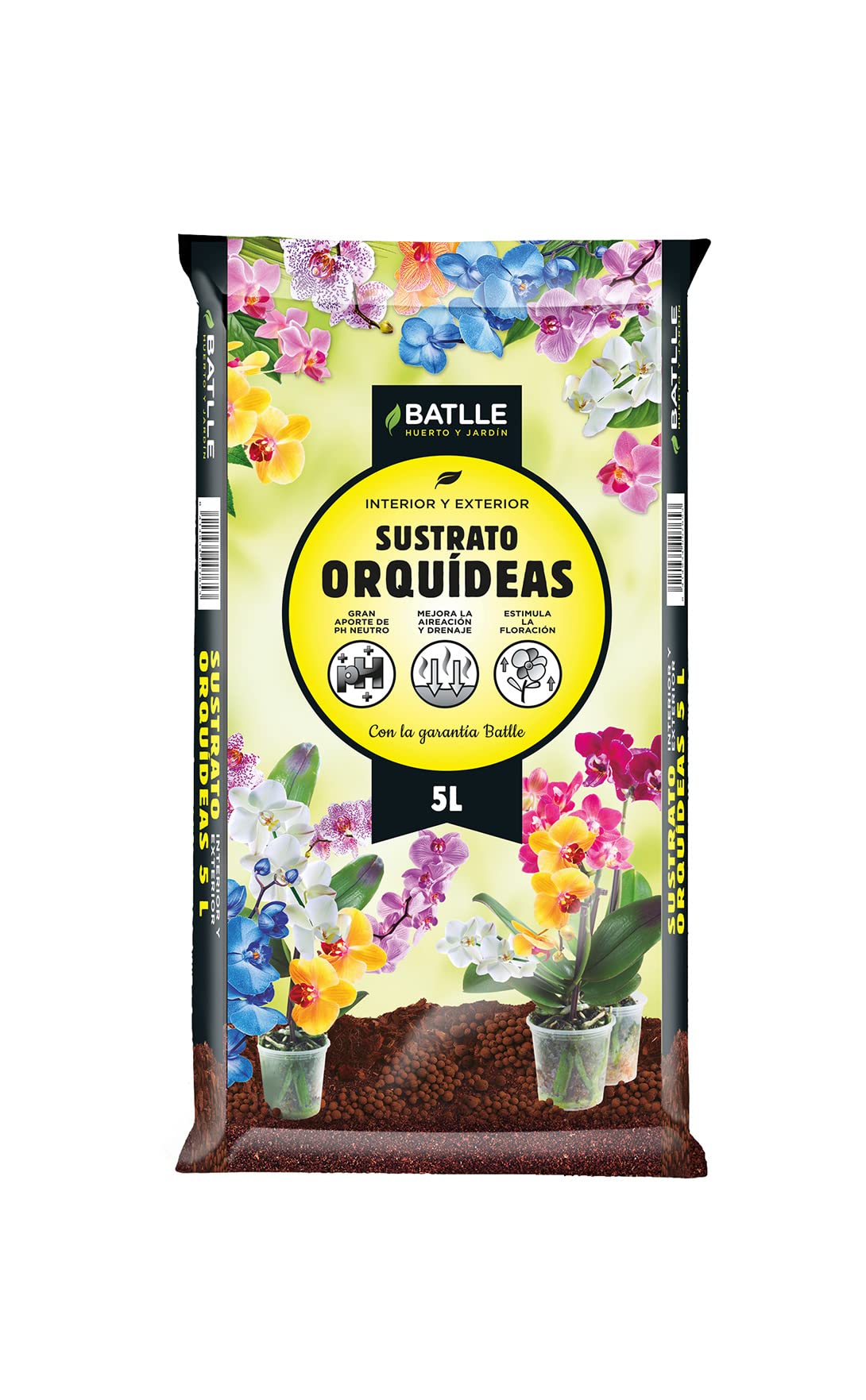 Batlle960046UNID4 Orchid Substrate 5L