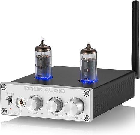 Amazon Co Jp Mini Hifi バルブ 真空管 パワーアンプ Bluetooth 4 2 レシーバー ステレオヘッドホンアンプ ヘッドアップ シルバー 家電 カメラ