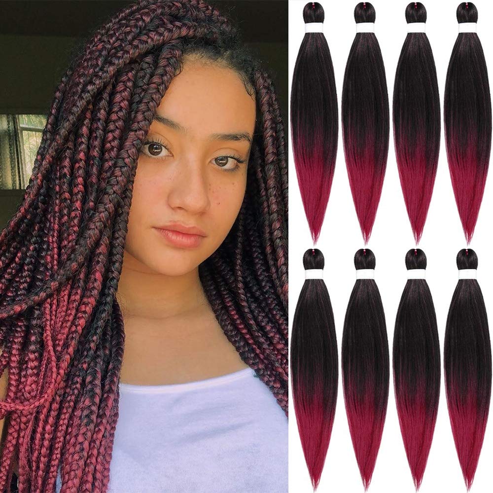 Ombre PreStretched Braiding Hair Easy Braid for Box