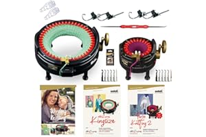 addi I Want IT All - MEGA PRO Set - Two Knitting Machines with Pattern Books and Accessories