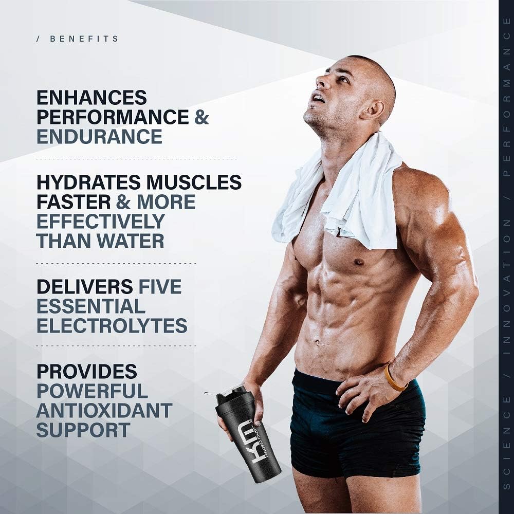 Kaged Muscle Hydra Charge Premium Electrolyte Hydrate Faster, Apple Limeade, 288 g (Pack of 1) - Image 3