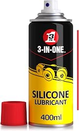3-IN-ONE Silicone Lubricant 400ml Multipurpose High-Performance Spray view 1