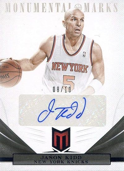 jason kidd autographed basketball