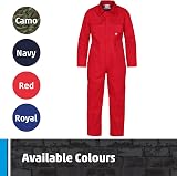 Fort Unisex Kid's 333-RED-36 Coverall Red 36" Tearaway Junior view 8