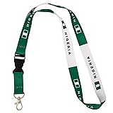Desert Cactus Country of Nigeria Lanyard Flag Car