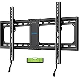 Fixed TV Wall Mount for 37-82 Inch TVs, Low Profile TV Mount Fits 16", 18", 24" Studs, Wall Mount TV Bracket with Quick Relea