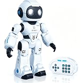 OPTSPTOY Programmable Smart Robot for Kids - Voice Control, Remote Control, Interactive Dancing &amp; Singing, Rechargeable for Boys Girls Ages 3-10