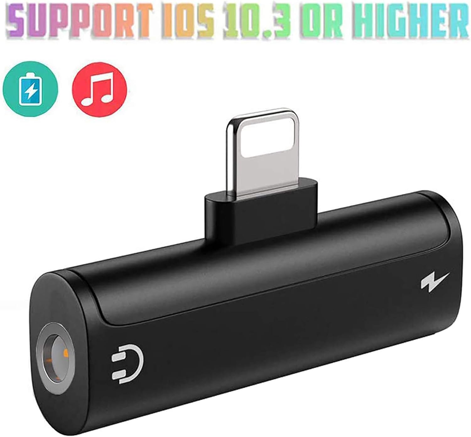 Adapter for iPhone Headphone Charger Splitter 11 Aux to: Amazon.co.uk: Electronics