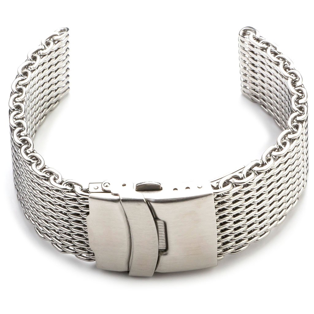 StrapsCo Shark Mesh Milanese Watch Band Pricepulse