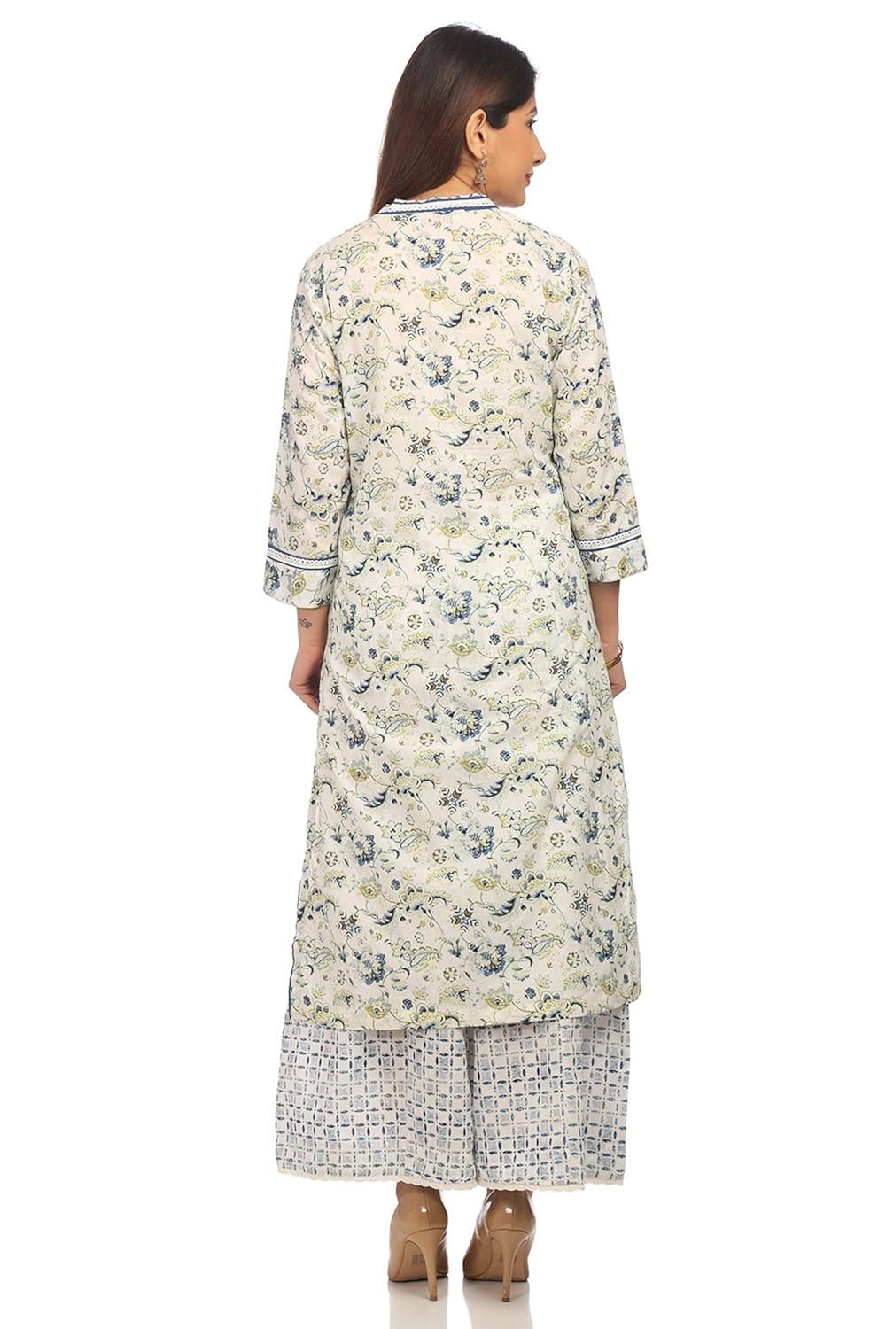 biba women's straight salwar suit