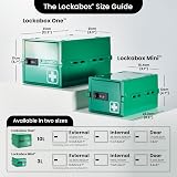 Lockabox One Premium Lockable Medicine Box 10L Made in Britain view 5