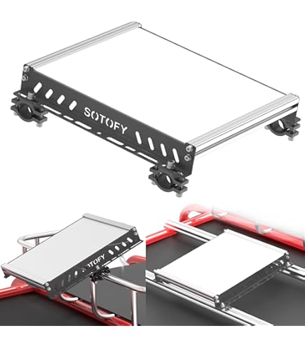 Heavy-Duty Starlink Mini Mount - For Roof Racks, RV Ladders, Round/Square Tubes - All Metal