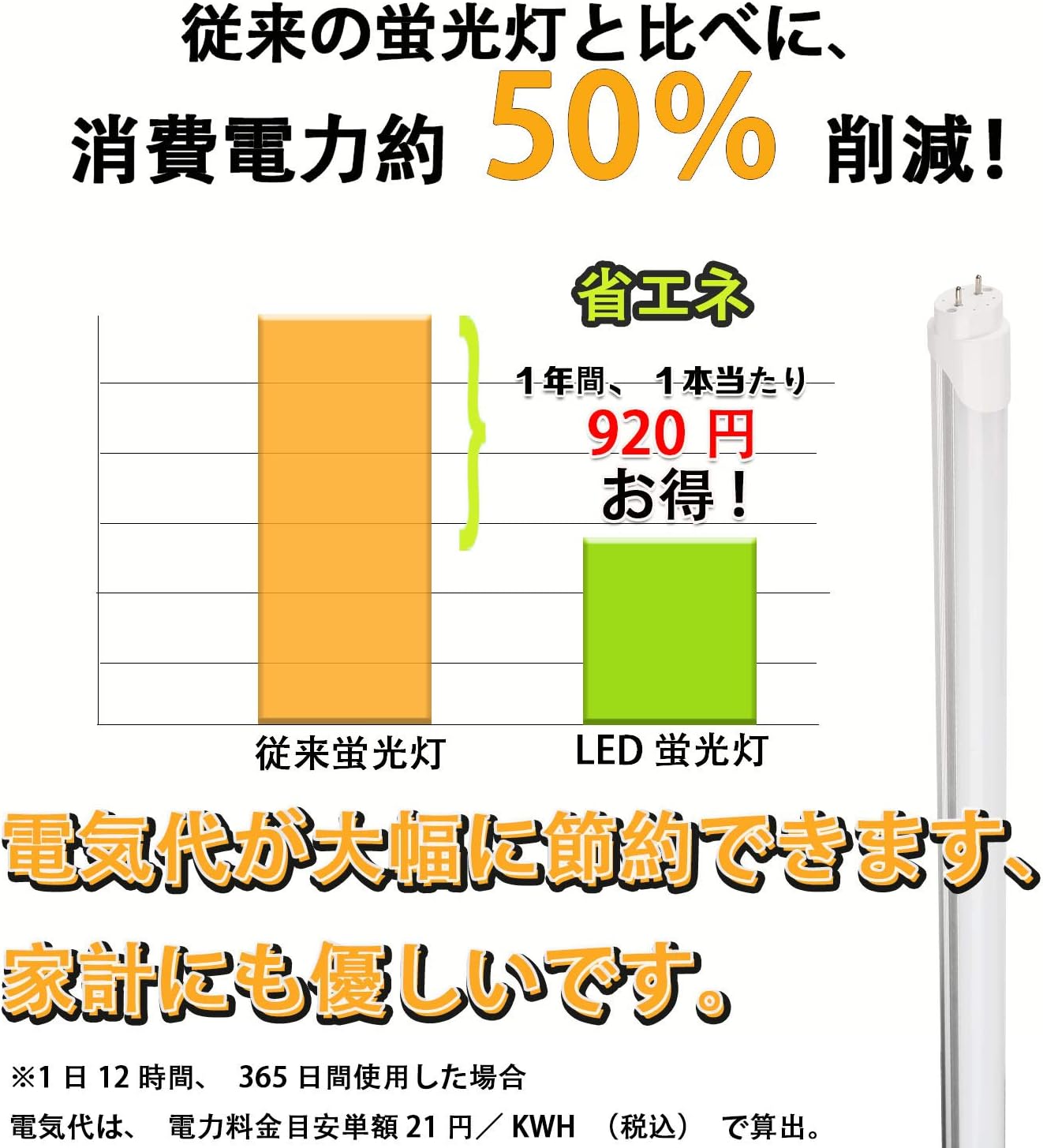 灯 電気 蛍光 代 led