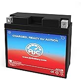AJC Battery Compatible with Yamaha XVS650 V-Star All 650CC Motorcycle Battery (1998-2016)
