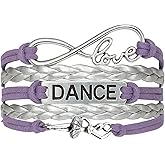Infinity Collection Dance Bracelet- Girls Dance Jewelry - Gift For Dance Recitals, Dancers and Dance
