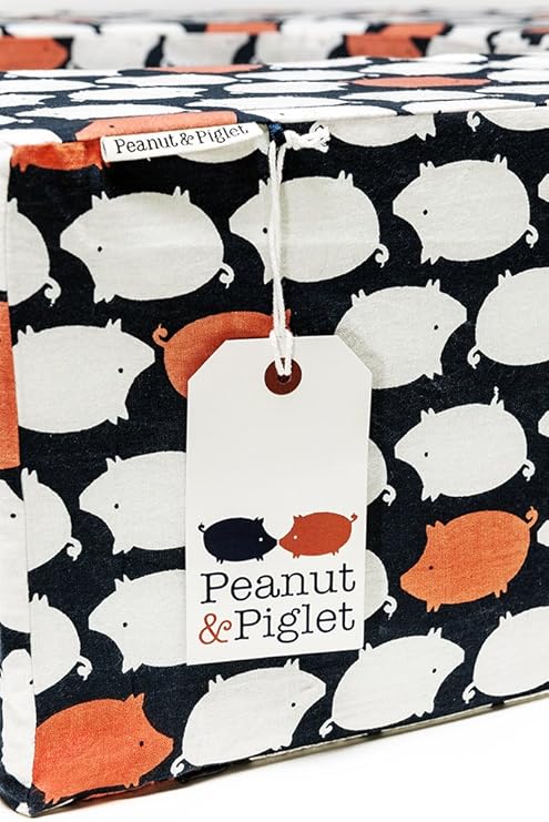peanut and piglet twin breastfeeding pillow