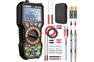 ANENG Multimeter,TRMS 20000 Counts Magnetic Digital Tester with High Resolution Auto Ranging MAX/MIN Voltmeter Measures AC/DC Voltage,Current,Resistance,Capacitance, NCV,Data Hold Amp for Automotive