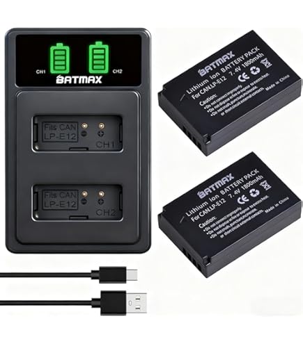 Amazon.com : Battery Pack for Canon PowerShot SX70 HS, SX70HS and