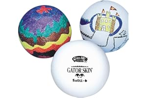 S&S WORLDWIDE Gator Skin Color-Me Softi-6 Ball, 6"