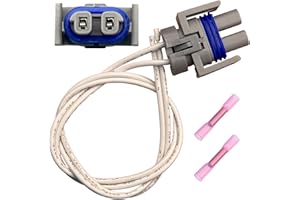 SDYYDS A/C Compressor Clutch Connector Wiring Harness Compatible with Acura, Buick, Cadillac, Chevy, GMC, Hummer, Isuzu, Oldsmobile, Pontiac, Saturn, VW Replaces 12101937 645-781 S588 PT209