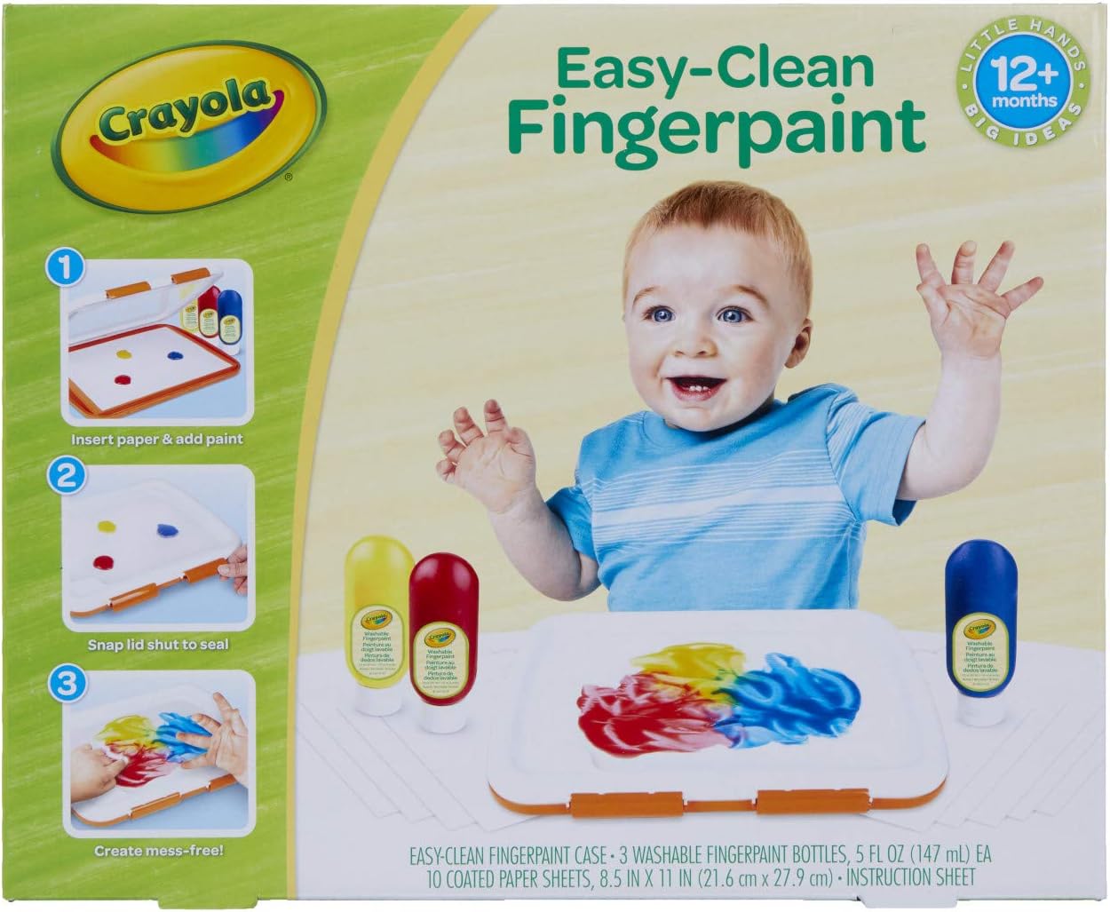 crayola finger paint safe for babies