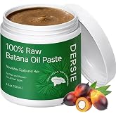 Dersie 100% Raw Batana Oil: Unrefined Raw Batana Oil Paste Sourced from Honduras (4 oz)