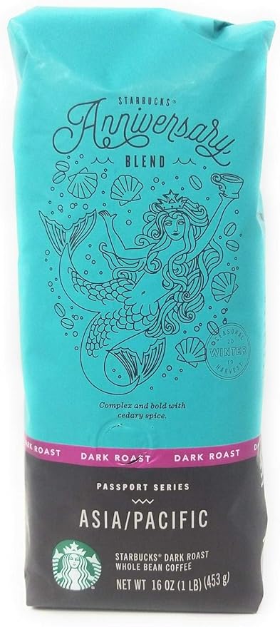 Starbucks Melange De Grains De Cafe Pour Anniversaire De Mariage 1 Lb Amazon Ca Maison Et Cuisine