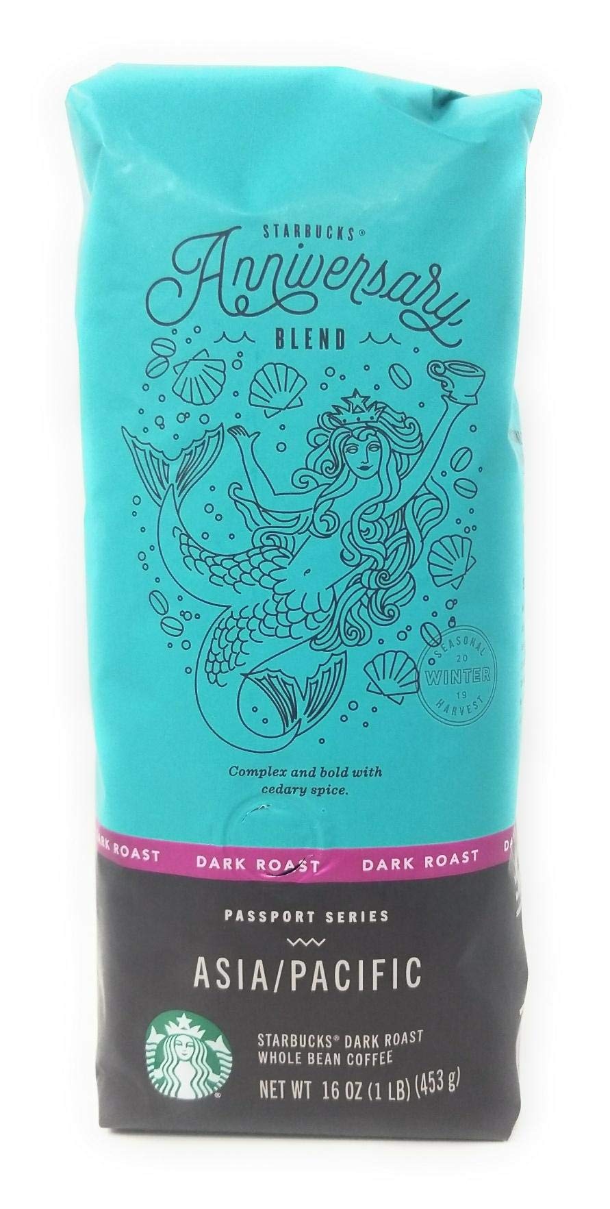 Amazon.com : Starbucks Thanksgiving Blend Whole Bean ...