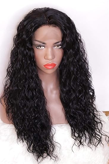Amazon Com Loose Deep Wavy Lace Front Wigs Looks Nutural Curly